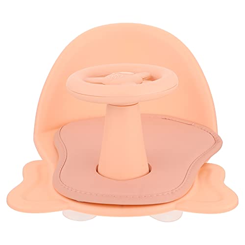 TOYANDONA Blue Baby Cadeira de banheira com ventosa de sucção portátil para bebês e crianças