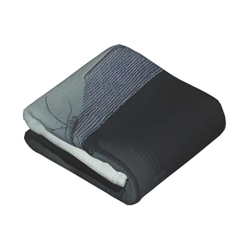 Couverture légère et chaude motif maison hantée pour lit doux - 3