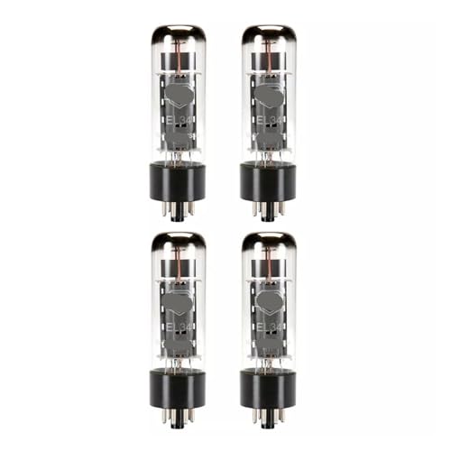 4 Pcs Current Matched Four (4) Reprinted EL34 6CA7 Vacuum Tubes -
