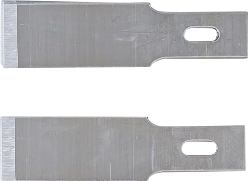 BGS 364-12 | Ersatz-Schaberklingen für Art. 364 | 5-tlg. | 0,6 x 12 mm | Ersatz-Messer für Schaber
