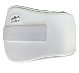 Newbery Cricket Chest Guard, Small Senior, White