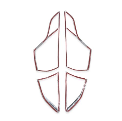 Protector de luz trasera cromo para Ford Kuga Escape 2013-2015 4