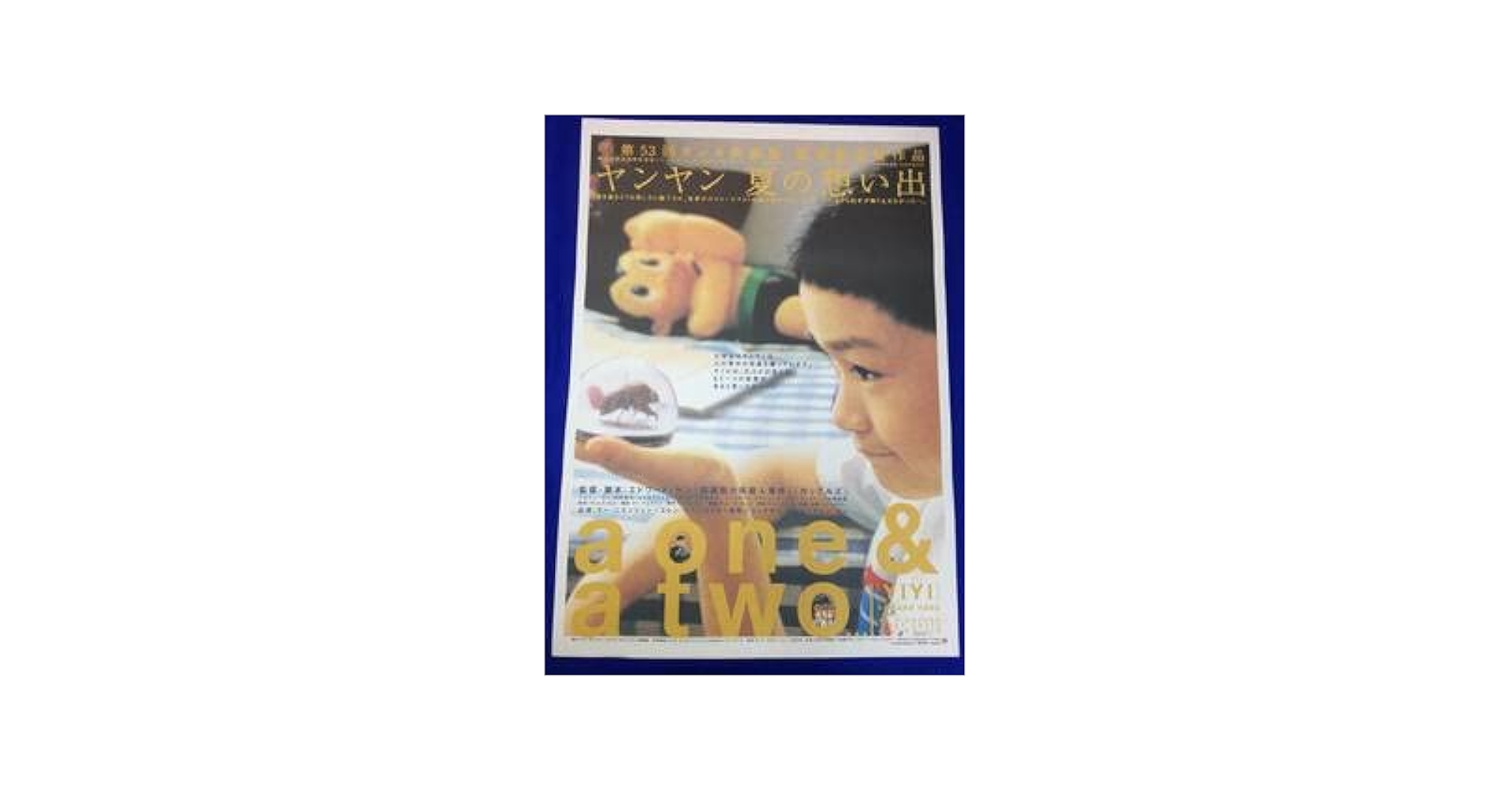 「ヤンヤン 夏の想い出('00台湾/日)」DVD エドワード・ヤン レア 希少 Amazon.co.jp: ヤンヤン 夏の想い出 [DVD] : ウー・ニエンジエン
