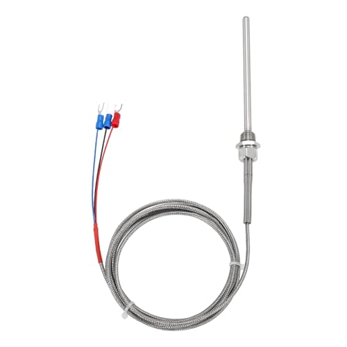 Sonde PT100 RTD en acier inoxydable NPT1/4 pour régulation thermique haute température -50 à 500 C