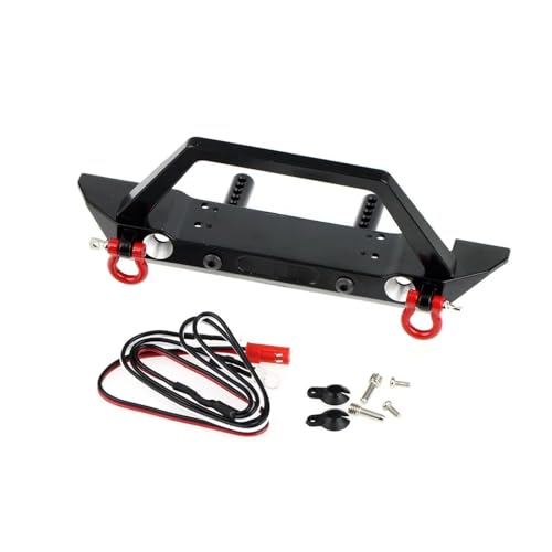 Pare-chocs avant RC en aluminium pour renforcer la résistance des crawlers 1/10