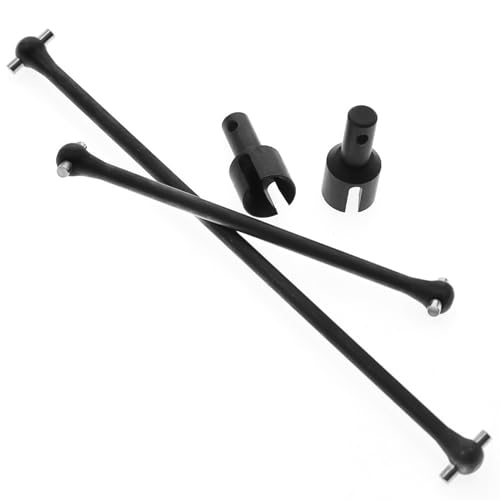 Goolsky Stahl-Mittelantriebswelle CVD-Antriebswelle 9555 9556 9586 Ersatz f&uuml;r Sledge 1/8 Ferngesteuertes Auto-Upgrade-Zubeh&ouml;r