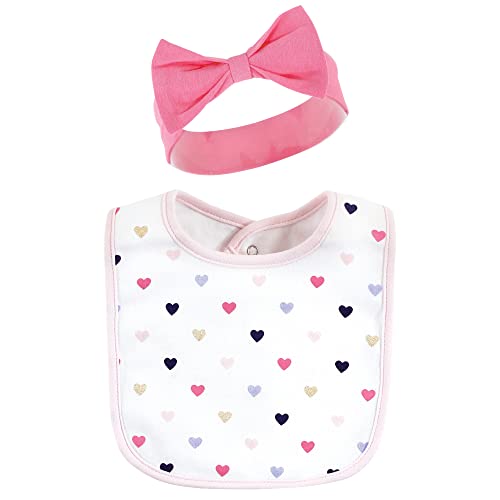 Image of Hudson Baby Unisex Baby Bandana Bibs and Headbands