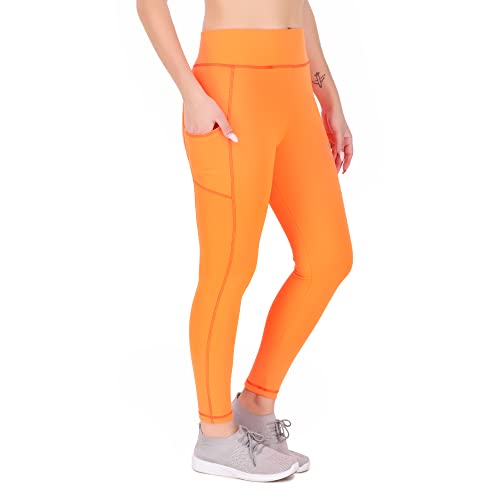 Image of Yoga Pants for Women High Waisted Stretchable Workout Jeggings with Pockets.
