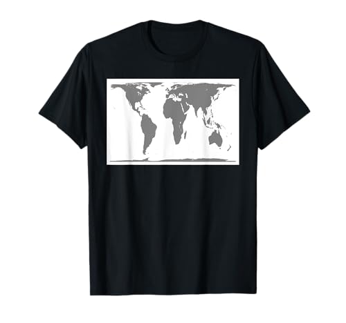 Camiseta Gall-Peters Projection Map - Descolonizar el mundo Camiseta