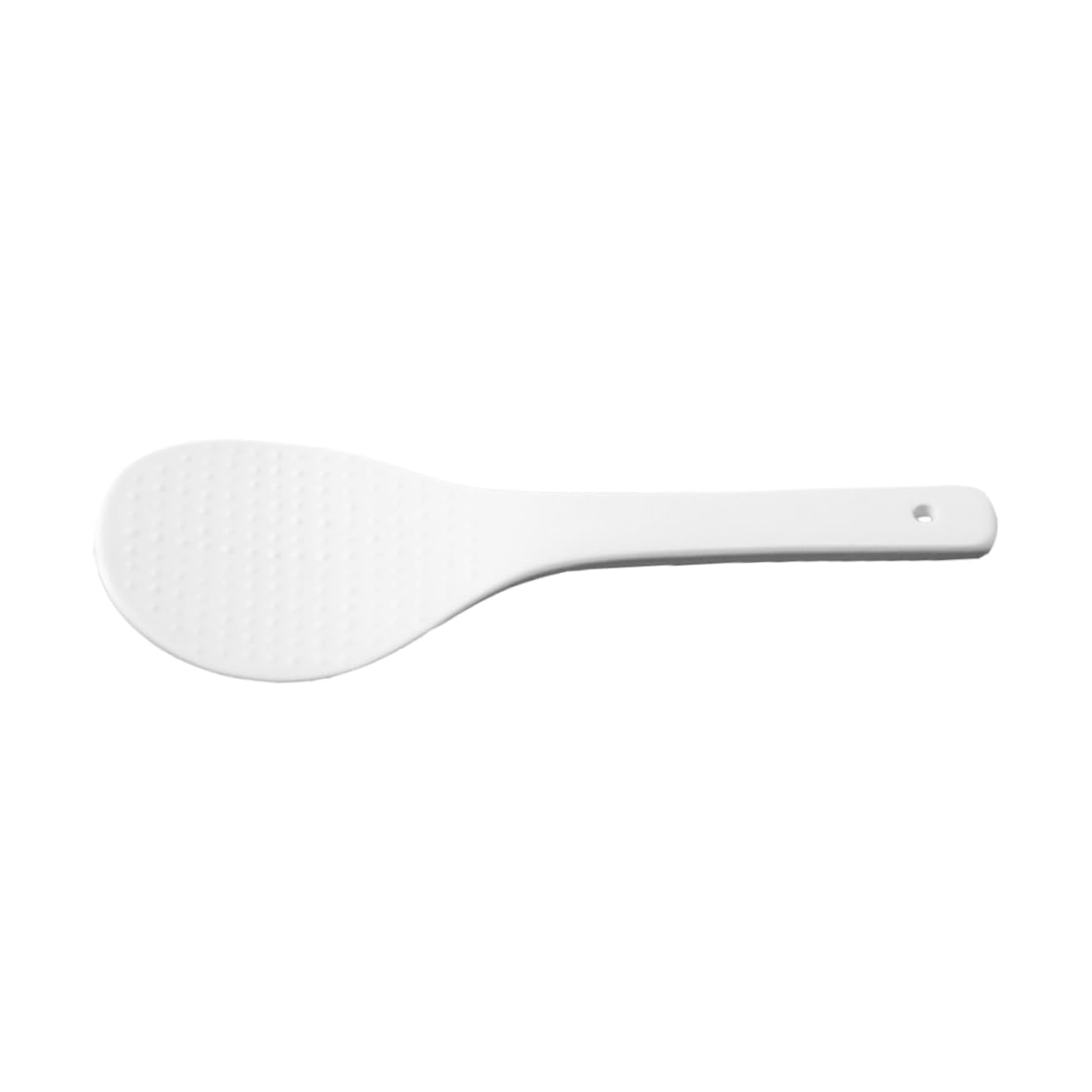 FUNOMOCYA 1pc Ceramic Rice Spoon Rice Cooker Accessories Handle Spoon Rice Paddle Spoon Measuring Spoon Non-stick Spoon Rice Spoon Standing Rice Cooker Japanese Chinese Spoons White Ceramics