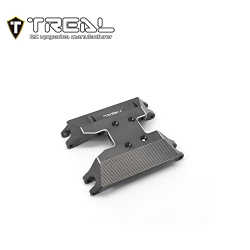 Image of TREAL UTB18 Capra Chassis Skid Plate, Aluminum 7075 CNC Machined Upgrades (Titanium)
