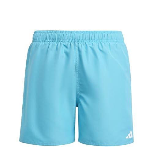 adidas Bambini e Ragazzi Swim Shorts Kids, Lucid Cyan/White, 13 14 Years