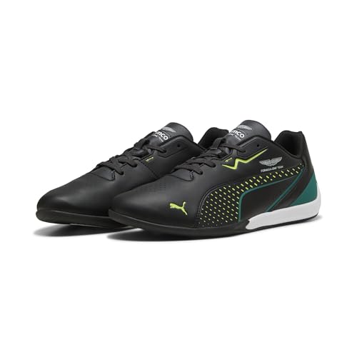 PUMA Zapatillas x Aston Martin ARAMCO F1® Team Drift Cat 11 Unisex 42, Black Lime Shimmer Green