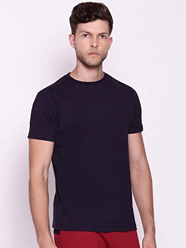 Image of Fila Men's Solid Regular Fit T-Shirt