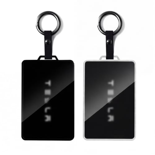 Image of Tesla Transparent Key Fob Cover 2PCS Ultra Thin Full Protection Compatible with Model 3 Y X S Cybertruck