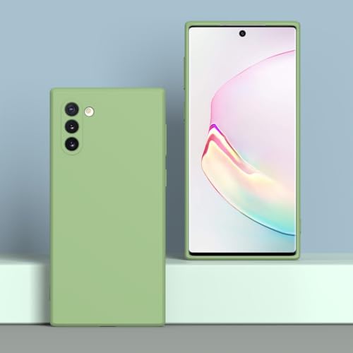 Image of for Samsung Galaxy Note 10 Case Green, Scratch Resistant with Soft Touch, Slim Thin Phone Cover for Samsung Galaxy Note 10