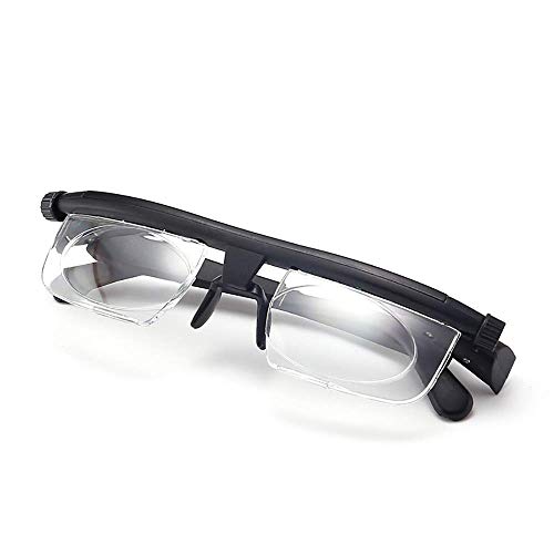 GTJXEY Focus Adjustable Eyeglasses, Reading Glasses Eye Glasses Eyewear -6D to +3D Diopters