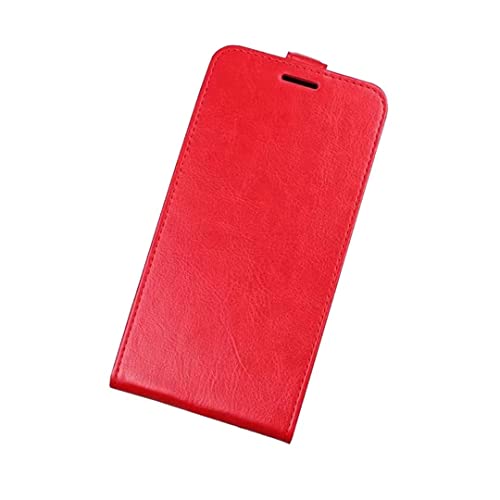 HMD Pulse étui cuir rouge avec support pliable de visionnage et rangement carte