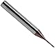 Karnasch 306264012008 Mikrofräse aus Hartmetall mit 3D-Radio, 2-20 × D, 1,2 mm, Durchmesser der Schneide, 8 mm, Länge des Schafts 6 mm, Länge 55 mm, Länge 1,00 mm