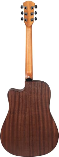 Cascha CGA200 Stage Series guitare folk avec pan coupé + housse - Les Beatles, Paul McCartney, John Lennon, RIngo Starr, George Harrison Cascha CGA200 Stage Series guitare folk avec pan coupé + housse – Image 4