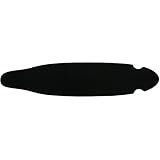 Moose Longboard Deck 9' x 43' Kicktail Dipped Black