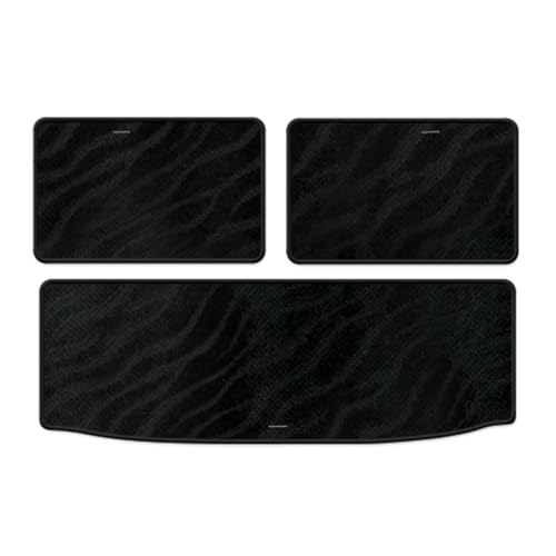 Hotfield スズキ 互換品 新型 スペーシアギア(XZ) MK94S MK54S トランクマット ラゲッジマット WAVEブラック