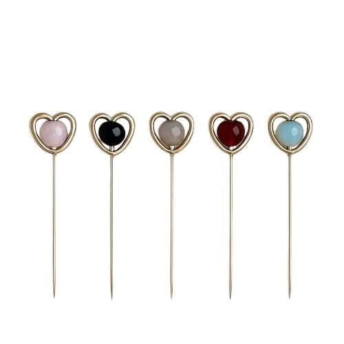 Cute Hijab Pins Crystal for scarf, Stylish brooch pins for women Hijab Headscarf Shawl Scarf Decorative Pearl pins Muslim women Hijab Scarf Clips Safety Pins Buttons Wedding Dress Decorative-image-47