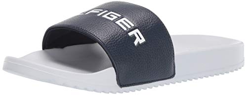 Tommy Hilfiger Men's Robles Slide Sandal, Dark Blue, 9 M US