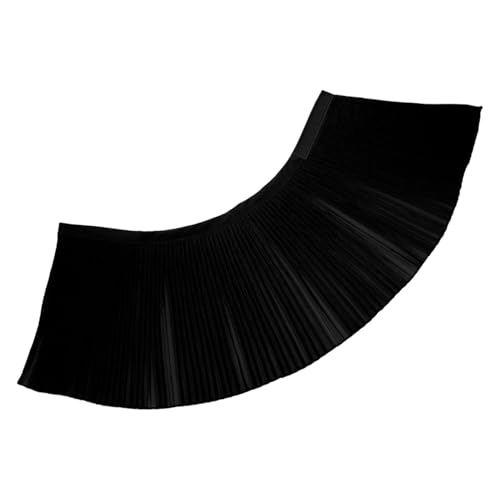 Capa de barbería ajustable impermeable negra para salón miniatura 1