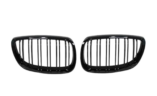 Parrilla parachoques delantero doble línea negro brillante para renovar tu E92 2006-2009