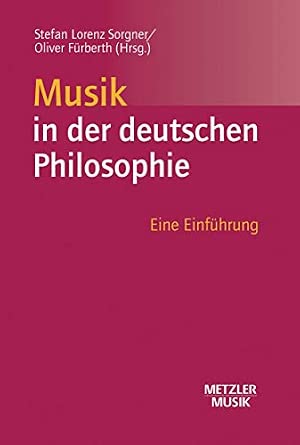 Musik in der deutschen Philosophie: Eine Einführung book cover