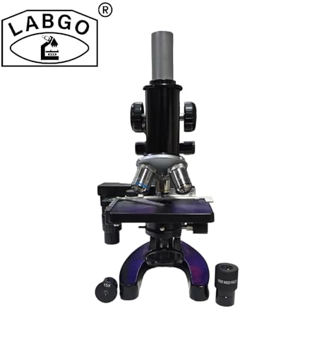 Image of Labgo Biological Monocular Microscope - Durable and Educational Microscope for Students and Biology Enthusiasts