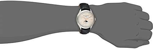 Baume & Mercier Men's BMMOA10055 Clifton Stainless Steel Watch with Black Band2