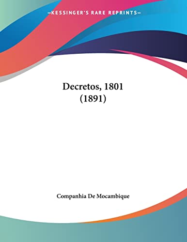 Decretos, 1801 (1891)