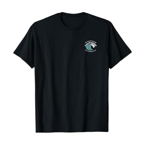 Santa Cruz California Sunset Circle T-Shirt Cover