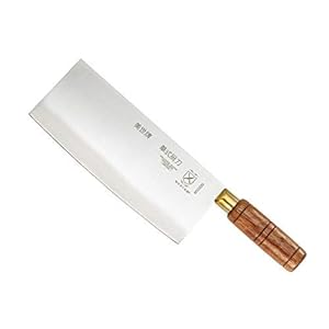 Mercer Culinary Asian Collection Chinese 8-Inch Chef’s Knife, Wooden Handle