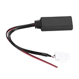 Qcwwy GL1800 Goldwing Kabelloser Aux-Audiokabel-Adapter, ABS-Material, HiFi-Sound, Nahtloses Musik-Streaming für Auto-Stereoanlage