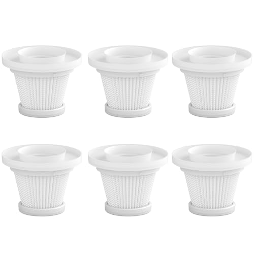 Ricambi per aspirapolvere, 6 filtri HEPA lavabili, filtro di ricambio per aspirapolvere auto, per aspirapolvere Rabigala, vincitore del test