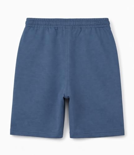 Image of Alan Jones Clothing Boys Casual Bermuda Shorts | Placement Print | French Terry | Regular Fit | Drawstring Closure | Age 5-16 Years | Lounge & Casual Wear