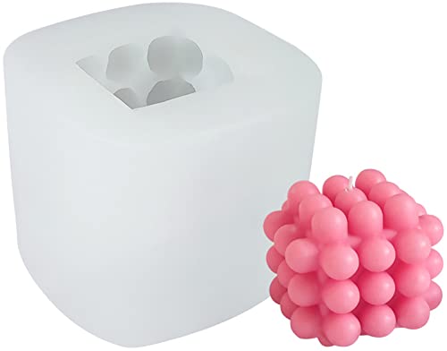 Vela 3D Haciendo Molde De Silicona, Molde De Jabón Hecho A Mano De Aromaterapia De Cristal Epoxi, Artesanía Hecha A Mano Regalos De Bricolaje Decoración del Hogar,7three Layer Shape