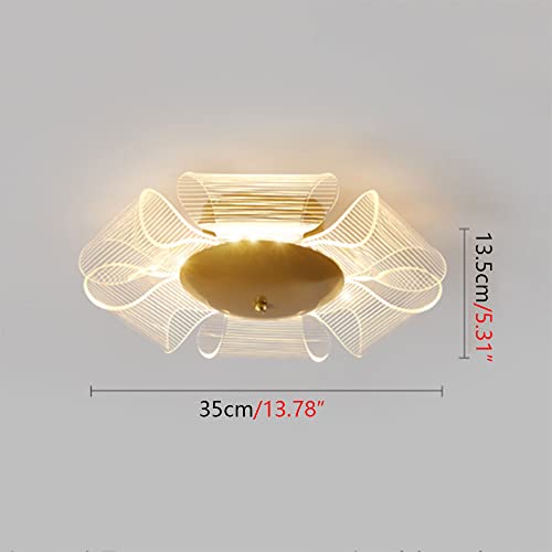 Éclairage de plafond de chambre chaleureux pour un esprit maison à manger convivial