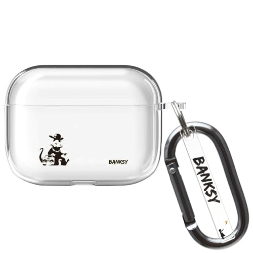 ONLYOU Airpods pro3 �Ή� �P�[�X ������� �؍� ���킢�� TPU �\�t�g�P�[�X �o���N�V�[ Banksy �M�����O�X�^�[���b�g Gangsta Rat ���� �V���v�� ���f�B�[�X �����Y �G�A�|�b�h �G�A�|�b�Y �v�� �C���z���J�o�[ 