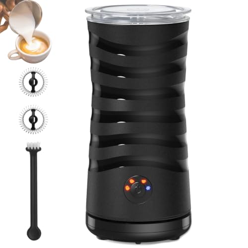 Espumador de Leche Automático 4-en-1 Vaporizador y Espumador Eléctrico