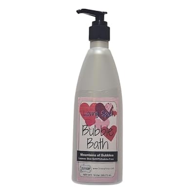 Loving Spell Bubble Bath, Mountains of Bubbles Formula, Phthalate-Free, 10 Oz