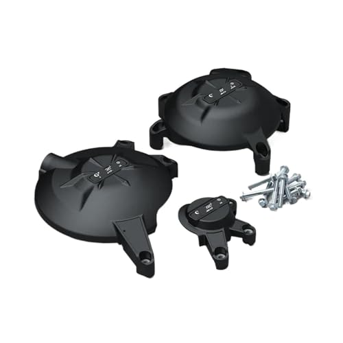 Cubierta de estátor para Versys 650 2006-2023 protector de motor negro 4