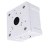 EBJBAB Square Junction Box for Edge+ Bullet Cameras, White