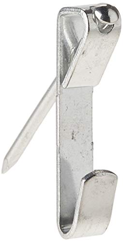 50 lb Picture Hangers, Supports up to 50 Pounds, Set of 20 (20 Hangers & 20 Nails) - //coolthings.us