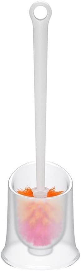 Toilet Brush Holder Toilet Brush Holder Household Floor Toilet Bowl Brush with Base Bathroom Long Handle Cleaning Brush 360°to Dead Ends Toilet Cleaning Brushs Set Toilet Brush Holders
