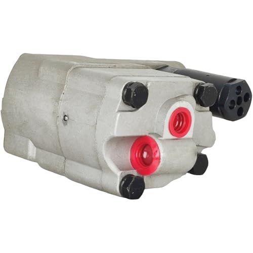 Image of XYZIL Hydraulic Pump 1686766M91 1686765M91 Compatible with Massey Ferguson 135 150 165 175 180 1080 1085 230 235 245 253 255 265 270 275 282 283 285 360 362