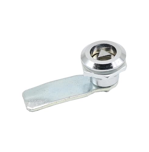 Serrure pour boîte électrique MS406 avec barillet triangulaire MS705 zinc - 5